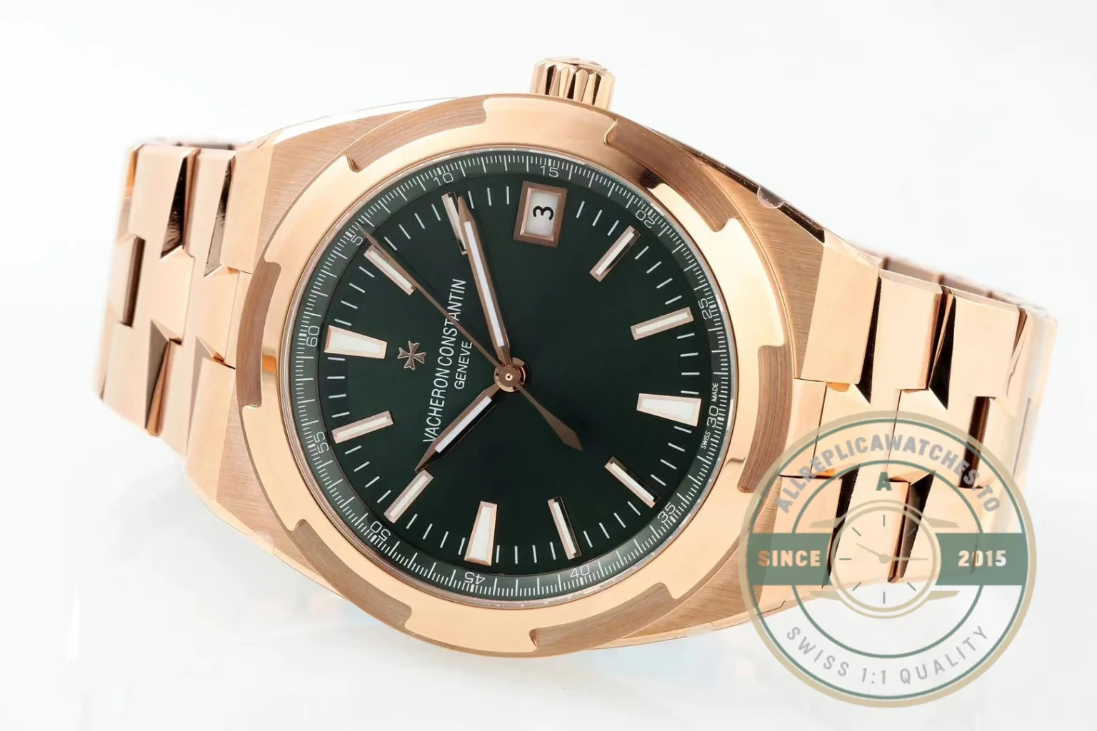 Superclone Vacheron Constantin Overseas 41mm Green Dial 4520V210R-B967 - Budget Luxury Replica Watch