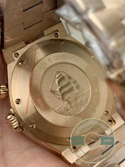 Superclone Vacheron Constantin Overseas 47450B01R-9229 Brown Dial 42.5mm - Swiss-Made Clone Watch