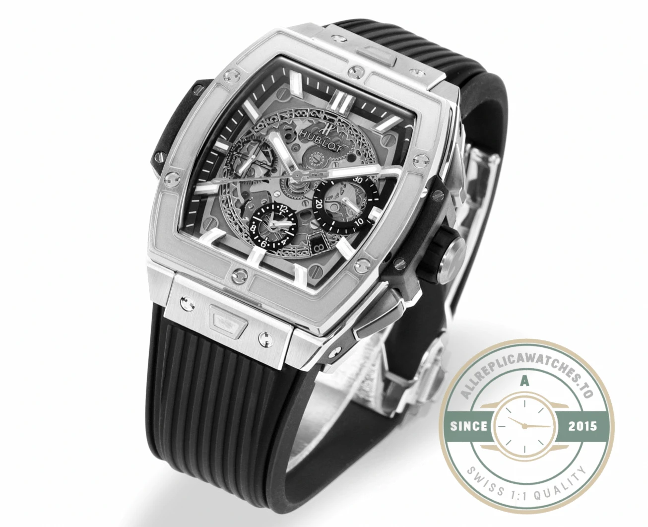 Swiss Clone Hublot Spirit of Big Bang Titanium Skeleton 642.NX.0170.RX - Premium Super Clone Watch
