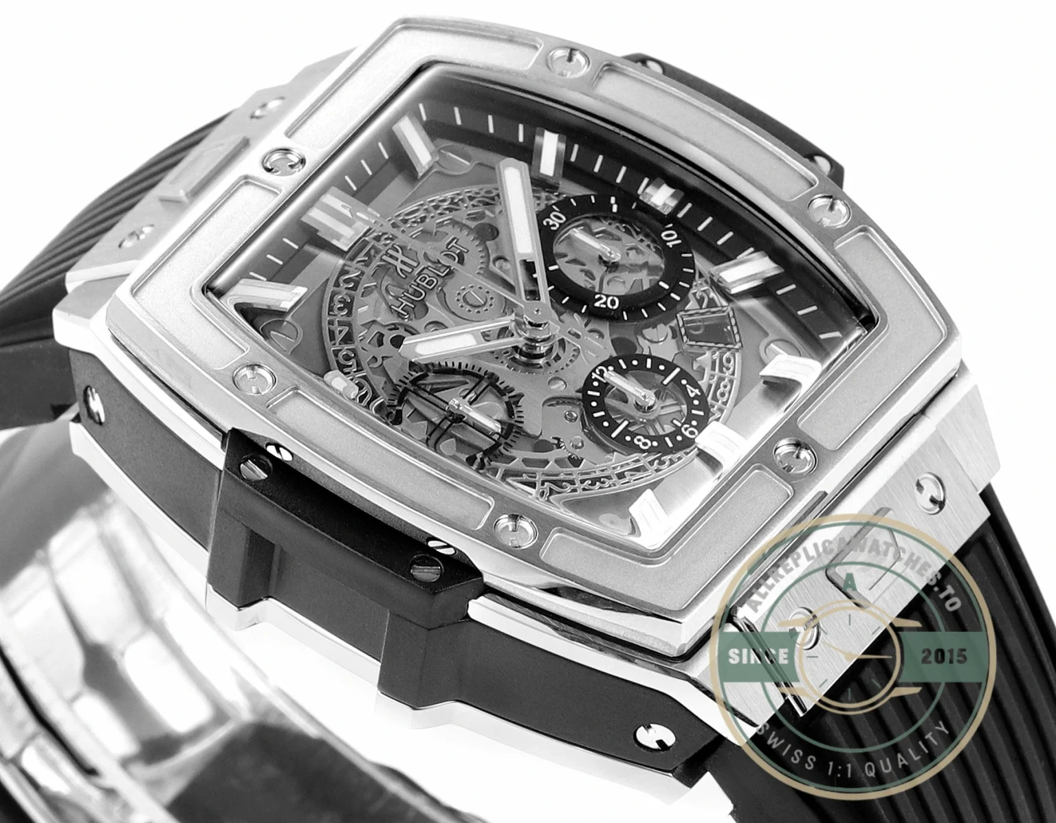 Swiss Clone Hublot Spirit of Big Bang Titanium Skeleton 642.NX.0170.RX - Premium Super Clone Watch