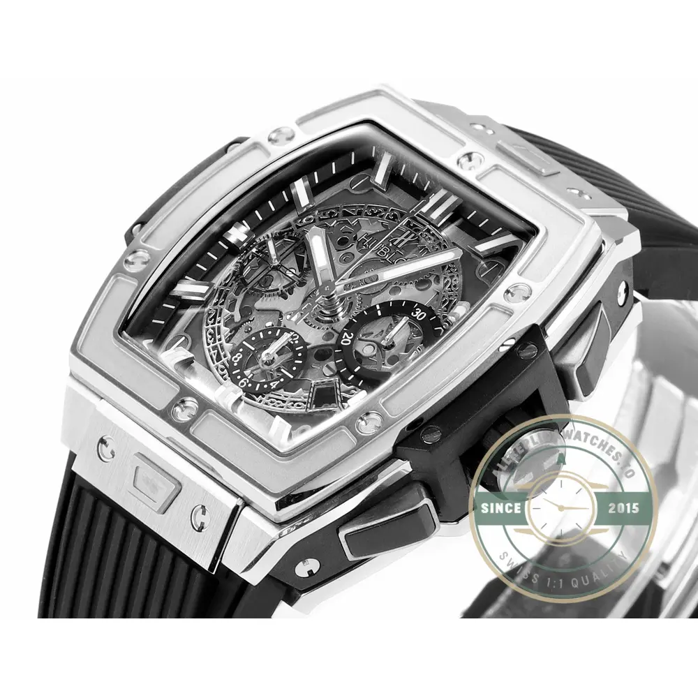 Swiss Clone Hublot Spirit of Big Bang Titanium Skeleton 642.NX.0170.RX - Factory Super Clone Watch
