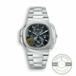 Swiss Clone Nautilus 5990R-002 Travel Time 40.5mm Black Dial - Luxury Replica Watch