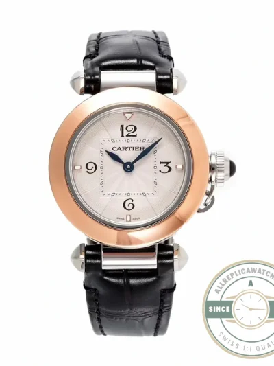 Swiss Clone Pasha de Cartier 35 mm Rose Gold WGPA0014 - Swiss Movement Replica Watch