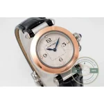Swiss Clone Pasha de Cartier 35 mm Rose Gold WGPA0014 - Swiss-Made Clone Watch