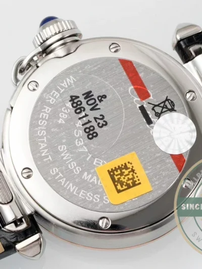 Swiss Clone Pasha de Cartier 35 mm Rose Gold WGPA0014 - Best Quality Replica Watch