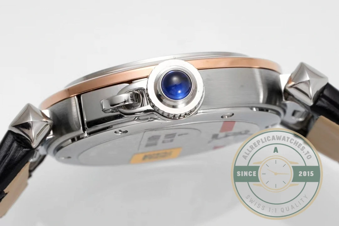 Swiss Clone Pasha de Cartier 35 mm Rose Gold WGPA0014 - Affordable Luxury Replica Timepiece