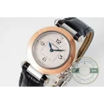 Swiss Clone Pasha de Cartier 35 mm Rose Gold WGPA0014 - High-Grade Replica Watch