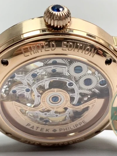 Swiss Clone Patek Philippe 5104P Rose Gold Skeleton Tourbillon - Affordable Super Clone Watch