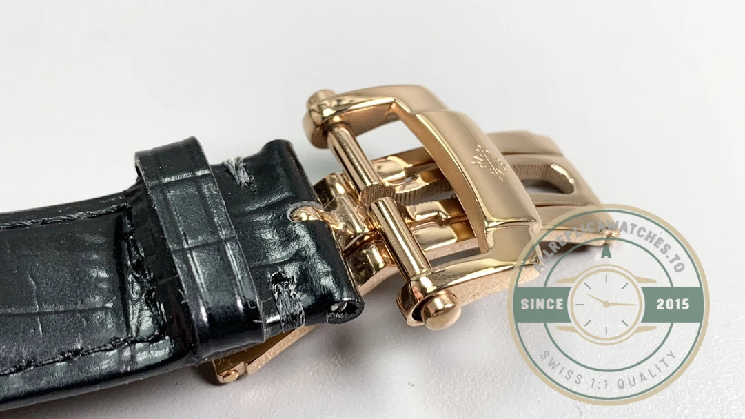 Swiss Clone Patek Philippe 5104P Rose Gold Skeleton Tourbillon - High-Grade Replica Watch
