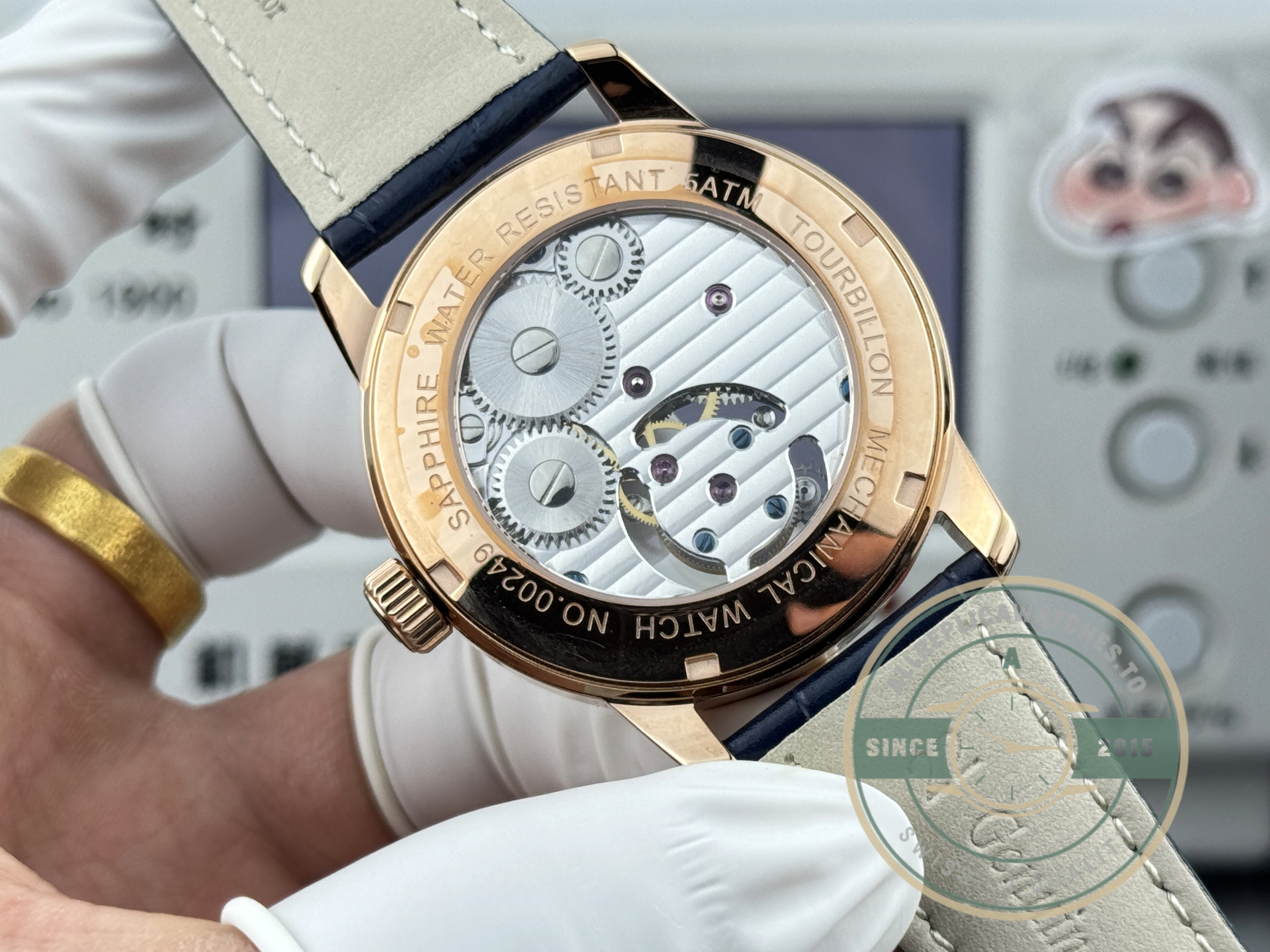 Swiss Clone Patek Philippe Grand Complications 42mm Tourbillon Night Sky Dial - Budget Luxury Replica Watch