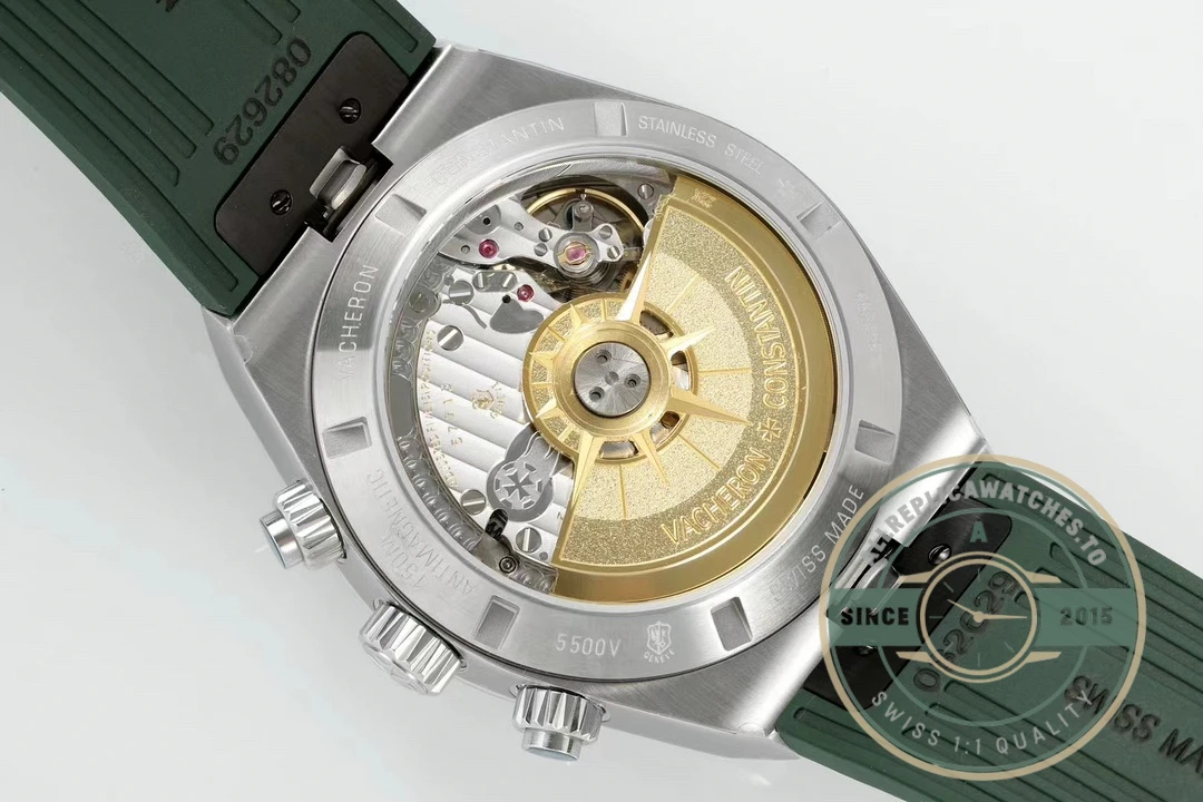 Swiss Clone Vacheron Constantin Overseas 5520V210R-B966 Green Dial - Premium Super Clone Watch