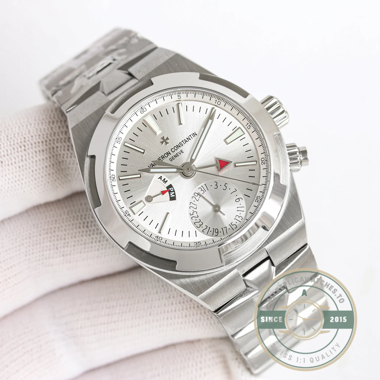 Swiss Clone Vacheron Constantin Overseas Silver 7900V110A-B333 - Affordable Luxury Replica Timepiece