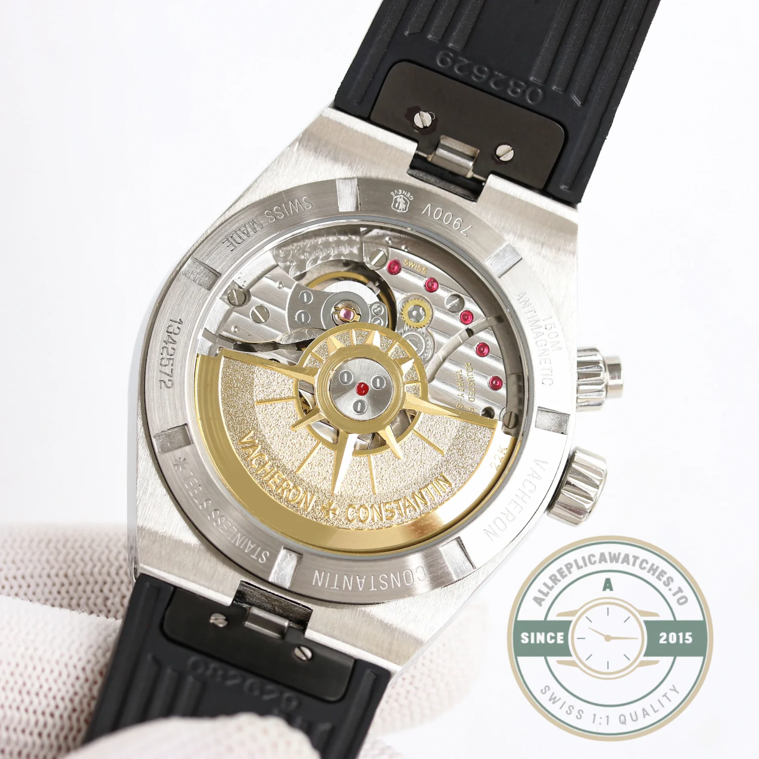 Swiss Clone Vacheron Constantin Overseas Silver 7900V110A-B333 - Luxury Replica Watch