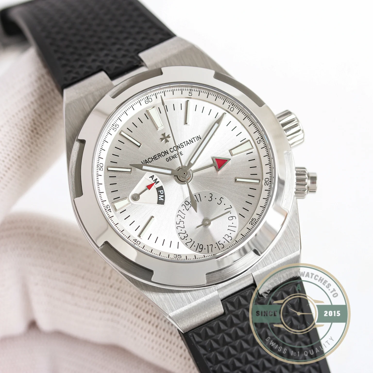 Swiss Clone Vacheron Constantin Overseas Silver 7900V110A-B333 - Affordable Super Clone Watch