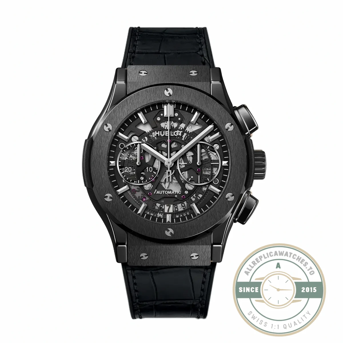 Swiss Replica Hublot Classic Fusion Aerofusion 525.CM.0170.RX Black Dial - Best Quality Replica Watch