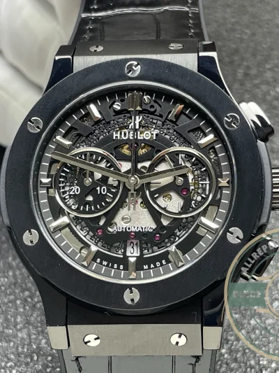 Swiss Replica Hublot Classic Fusion Aerofusion 525.CM.0170.RX Black Dial - Best Quality Replica Watch