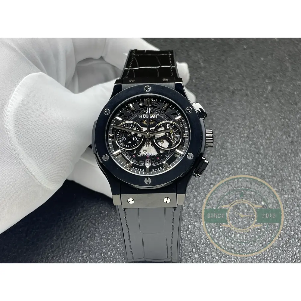 Swiss Replica Hublot Classic Fusion Aerofusion 525.CM.0170.RX Black Dial - Affordable Luxury Replica Timepiece