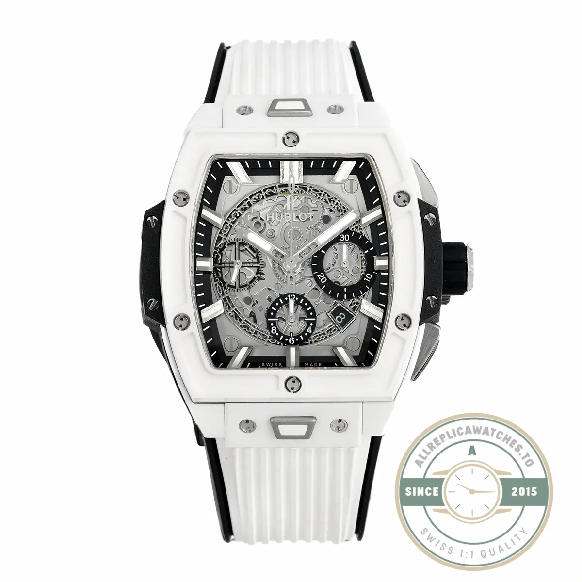 Swiss Replica Hublot Spirit of Big Bang White Ceramic 642.HX.0170.RX - Best Quality Replica Watch