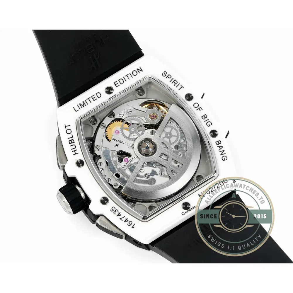 Swiss Replica Hublot Spirit of Big Bang White Ceramic 642.HX.0170.RX - Premium Super Clone Watch