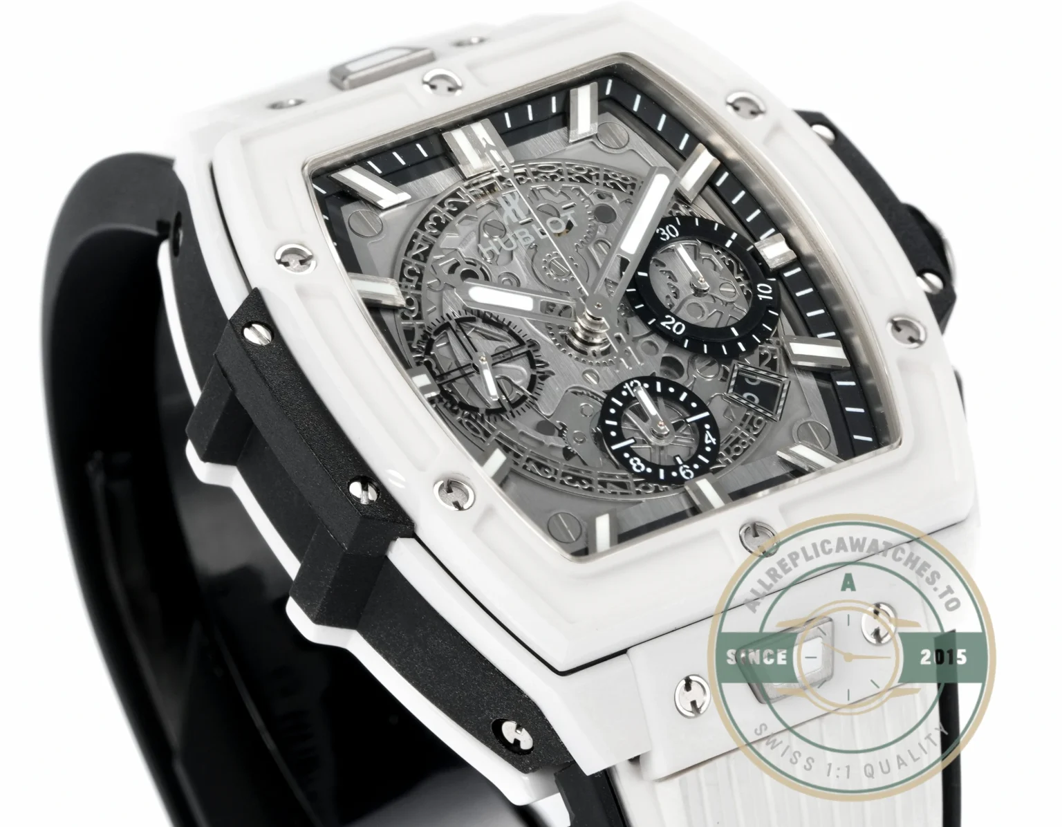 Swiss Replica Hublot Spirit of Big Bang White Ceramic 642.HX.0170.RX - Swiss-Made Clone Watch