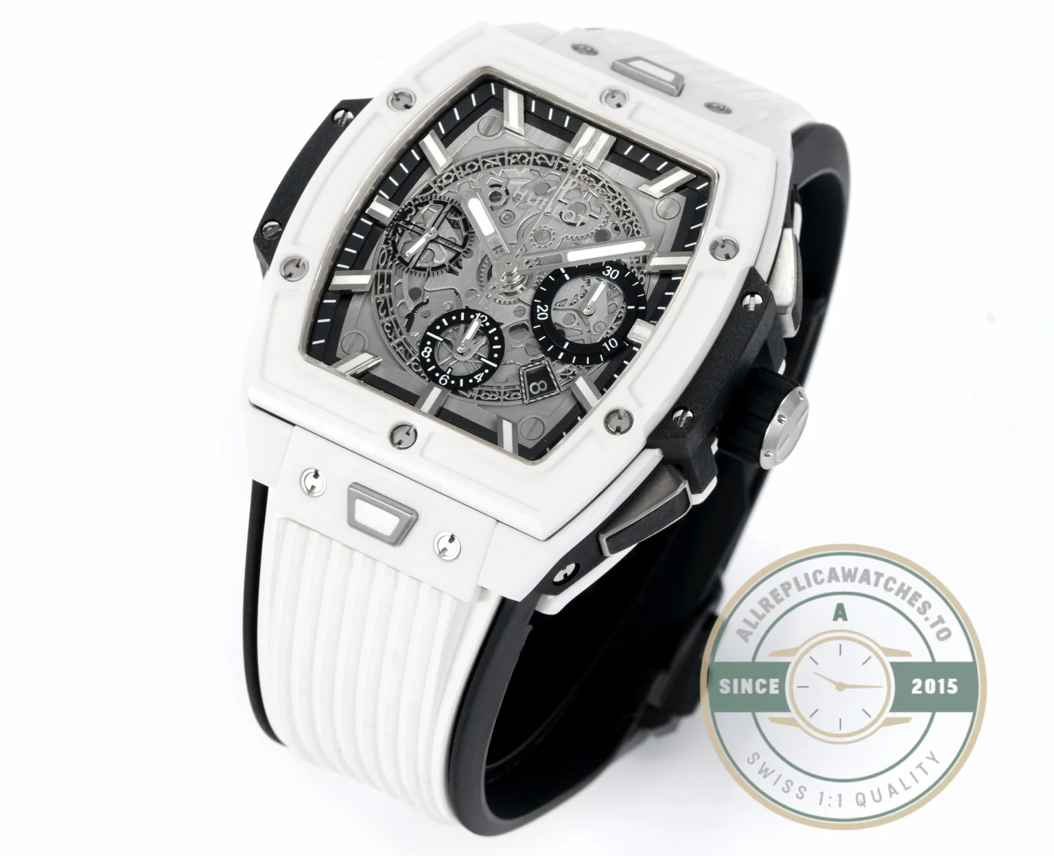 Swiss Replica Hublot Spirit of Big Bang White Ceramic 642.HX.0170.RX - Budget Luxury Replica Watch