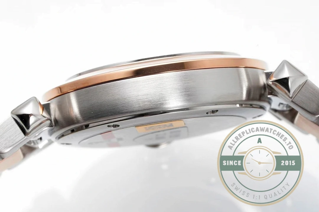 Swiss Replica Pasha de Cartier 30mm Silver Rose Gold W2PA0007 - Swiss Movement Replica Watch