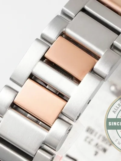 Swiss Replica Pasha de Cartier 30mm Silver Rose Gold W2PA0007 - Budget Luxury Replica Watch