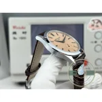 Swiss Replica Patek Philippe Calatrava 6196P-001 38mm Salmon Dial - Swiss-Made Clone Watch