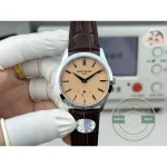 Swiss Replica Patek Philippe Calatrava 6196P-001 38mm Salmon Dial - Budget Luxury Replica Watch