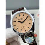 Swiss Replica Patek Philippe Calatrava 6196P-001 38mm Salmon Dial - Swiss-Made Clone Watch