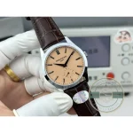 Swiss Replica Patek Philippe Calatrava 6196P-001 38mm Salmon Dial - Best Quality Replica Watch
