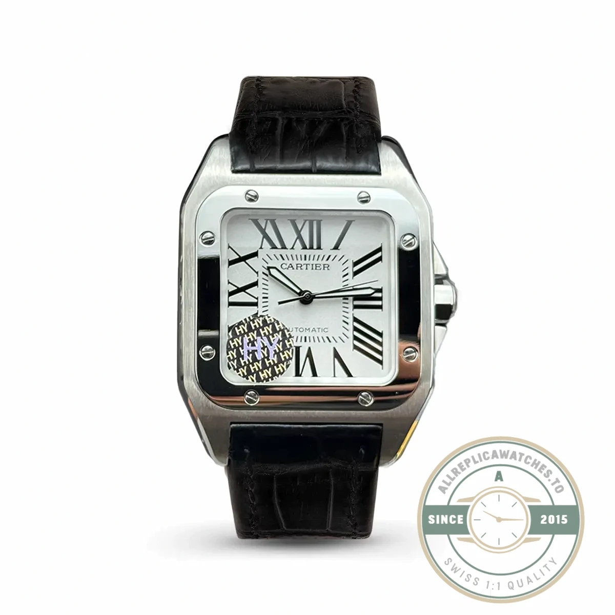 Swiss Replica Santos 100 White Dial W20076X8 - Top-Tier Swiss Replica Watch