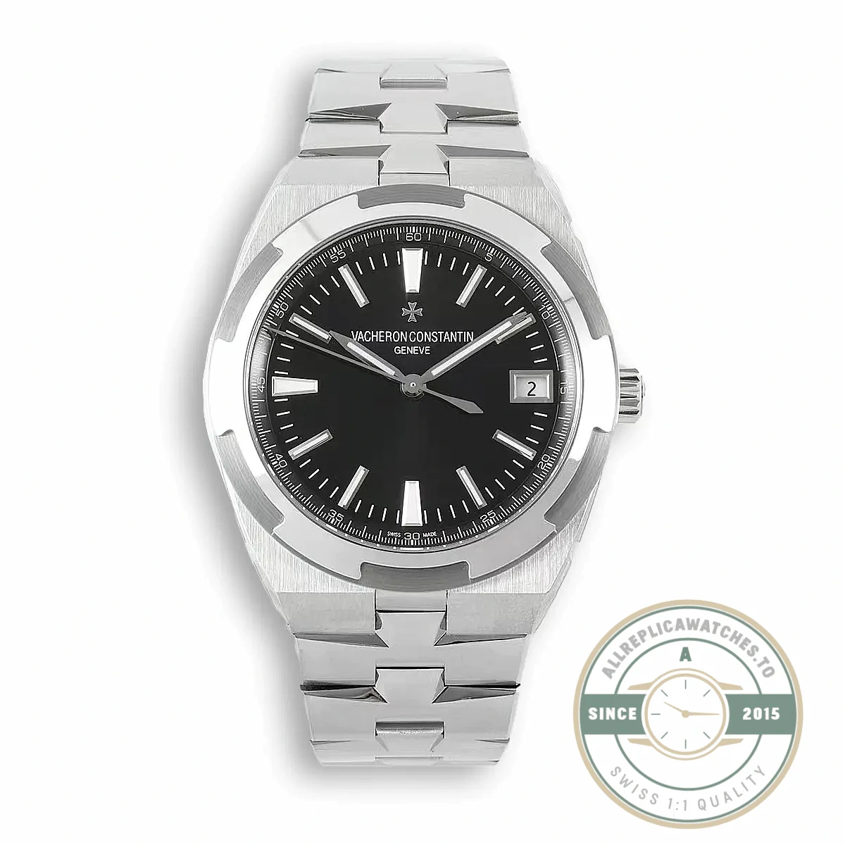 Swiss Replica Vacheron Constantin Overseas 41mm 4500V110A-B483 Black - High-Grade Replica Watch