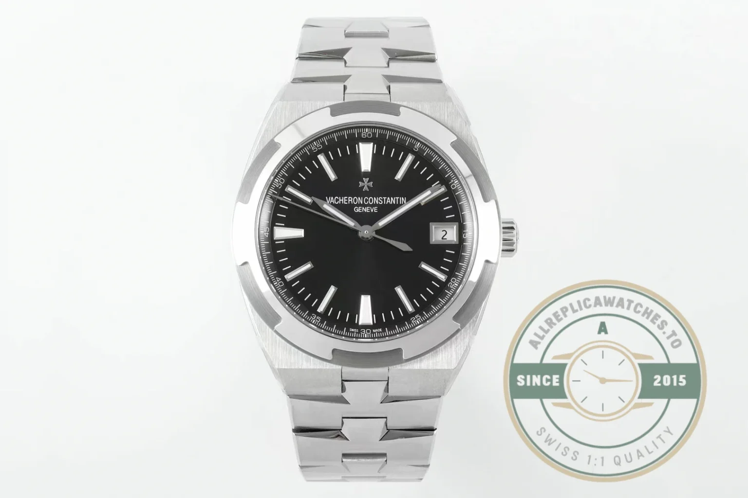 Swiss Replica Vacheron Constantin Overseas 41mm 4500V110A-B483 Black - Luxury Replica Watch