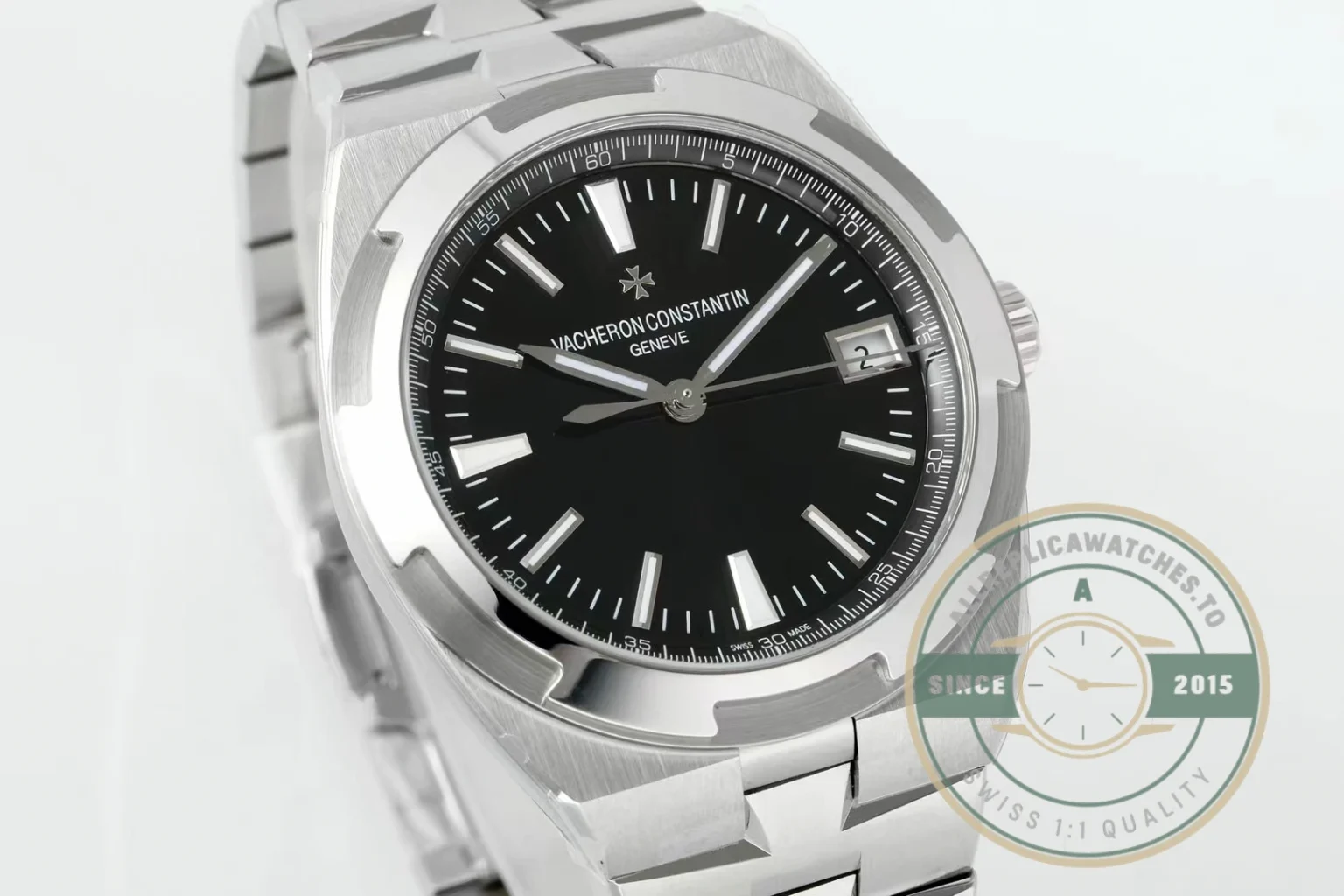 Swiss Replica Vacheron Constantin Overseas 41mm 4500V110A-B483 Black - Best Quality Replica Watch