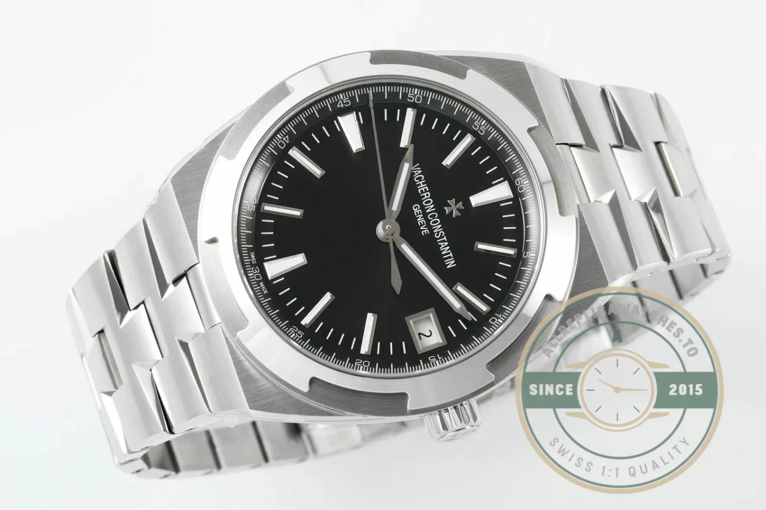 Swiss Replica Vacheron Constantin Overseas 41mm 4500V110A-B483 Black - Affordable Luxury Replica Timepiece