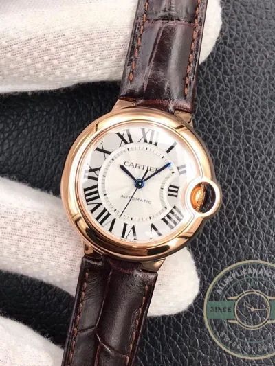 Swiss Replica Ballon Bleu de Cartier 33mm W6920097 - 1:1 Swiss Replica Watch