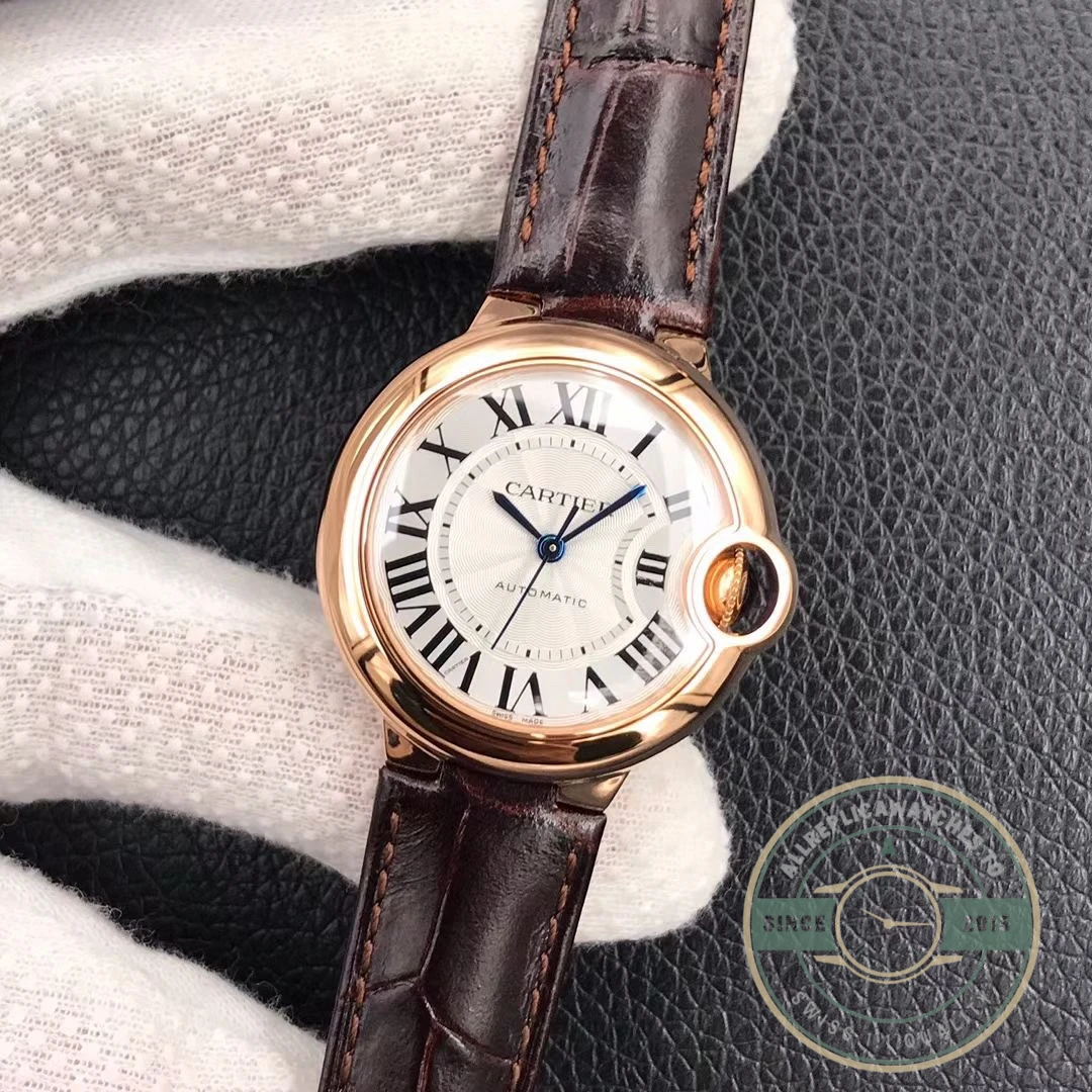 Swiss Replica Ballon Bleu de Cartier 33mm W6920097 - 1:1 Swiss Replica Watch