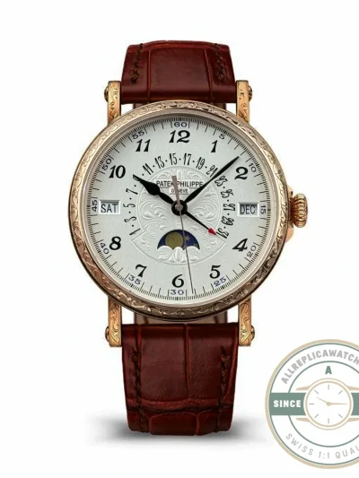Swiss Replica Patek Grand Complication 5159 Rose Gold Perpetual Calendar - Top-Tier Swiss Replica Watch