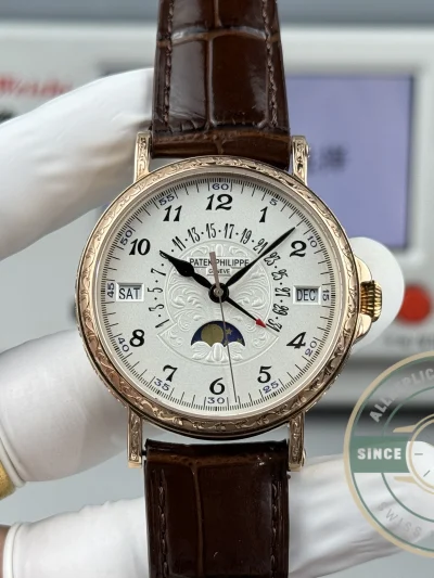 Swiss Replica Patek Grand Complication 5159 Rose Gold Perpetual Calendar - Affordable Super Clone Watch