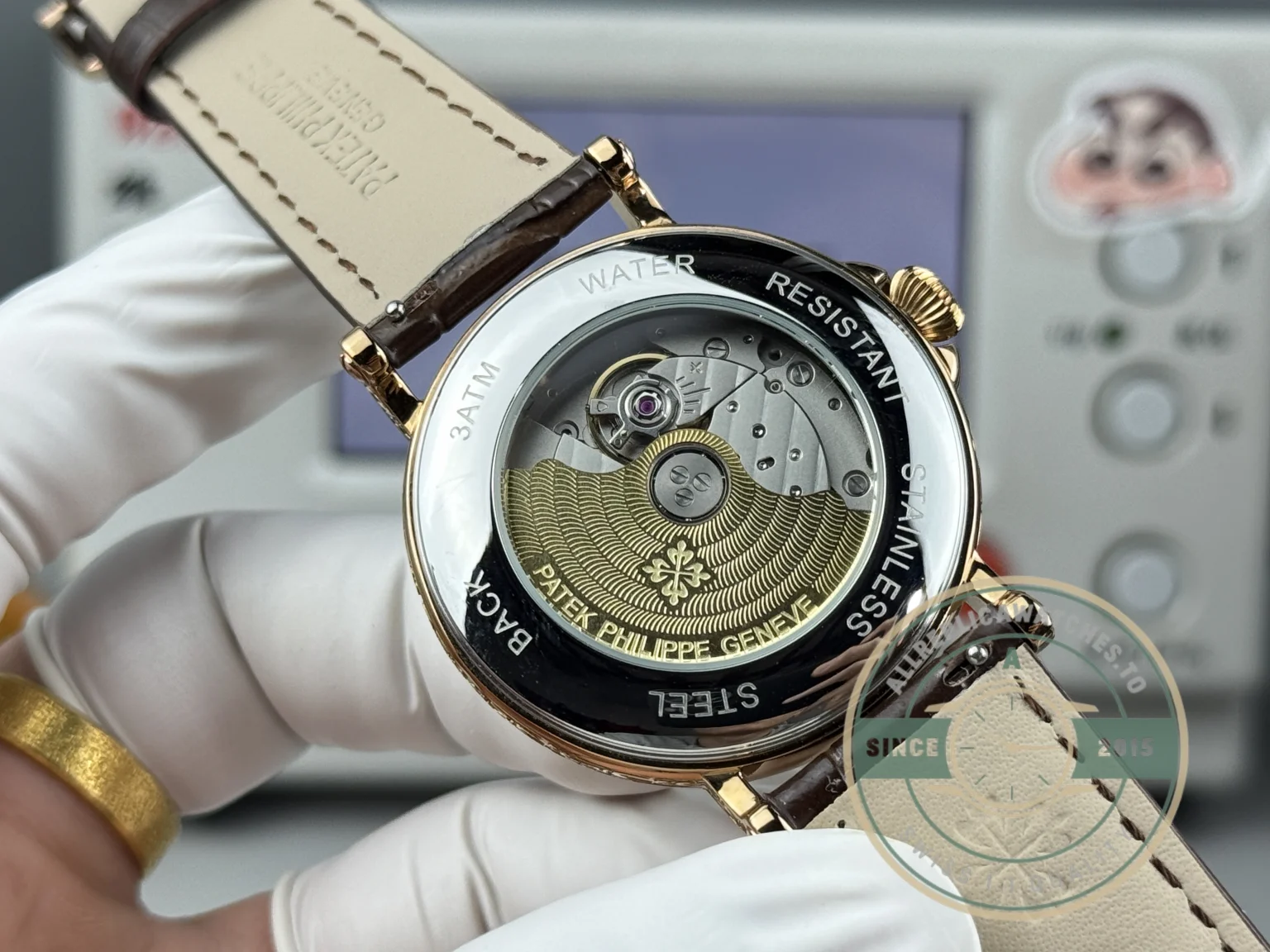 Swiss Replica Patek Grand Complication 5159 Rose Gold Perpetual Calendar - Swiss Movement Replica Watch
