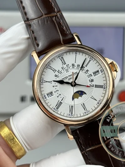 Swiss Replica Patek Grand Complication 5159 Rose Gold Perpetual Calendar - Premium Super Clone Watch