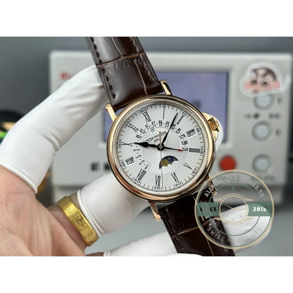 Swiss Replica Patek Grand Complication 5159 Rose Gold Perpetual Calendar - Premium Super Clone Watch