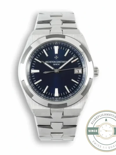 Swiss Replica Vacheron Constantin Overseas 4500V110A-B128 Blue Dial - Affordable Luxury Replica Timepiece