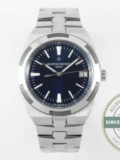 Swiss Replica Vacheron Constantin Overseas 4500V110A-B128 Blue Dial - High-Grade Replica Watch