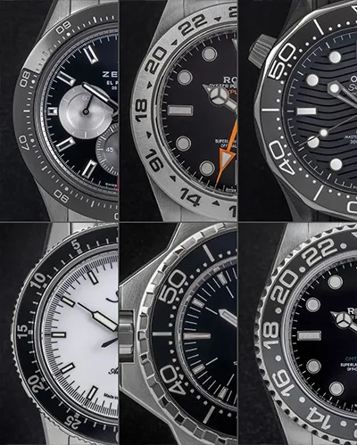 Platinum-Filled Ceramic Bezels