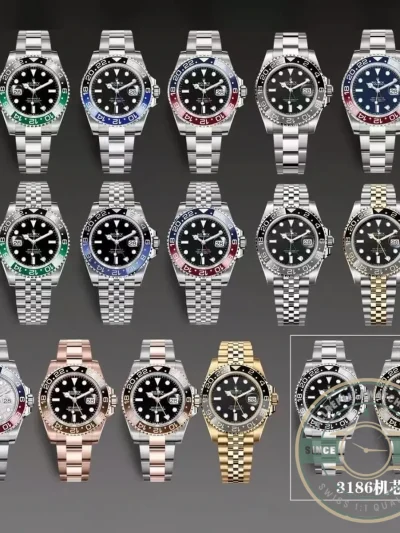 Full Super Clone GMT Master II Collection - Premium Super Clone Watch