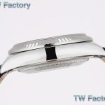 Full Super Clone Day-Date 40mm On leather Strap Collection - Luxury Replica Watch