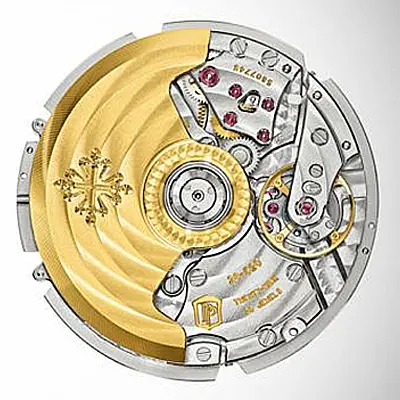 Clone caliber 324 movement side view showing thickness
