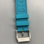 Rated for 100 metres of water resistance, sealed behind a titanium back